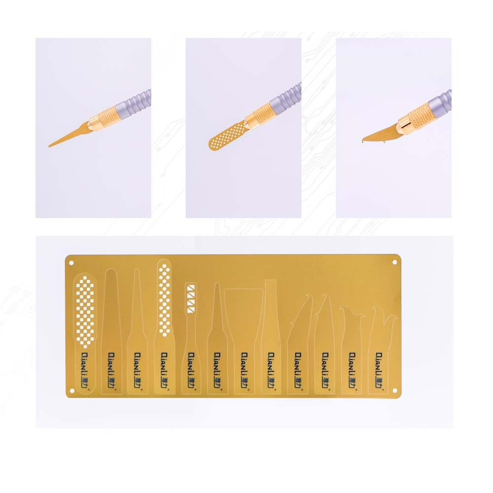BGA Scraper Set QianLi ToolPlus 009 Multi Function Tool FoneFunShop