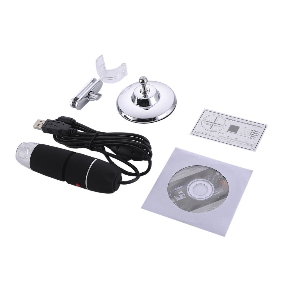 USB Digital Microscope 20x 1600x Zoom Digitizer FoneFunShop