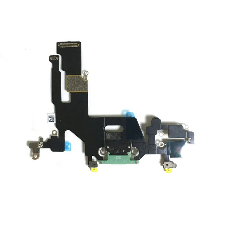 Charging Port For iPhone 11 Green Flex Charging Port FoneFunShop