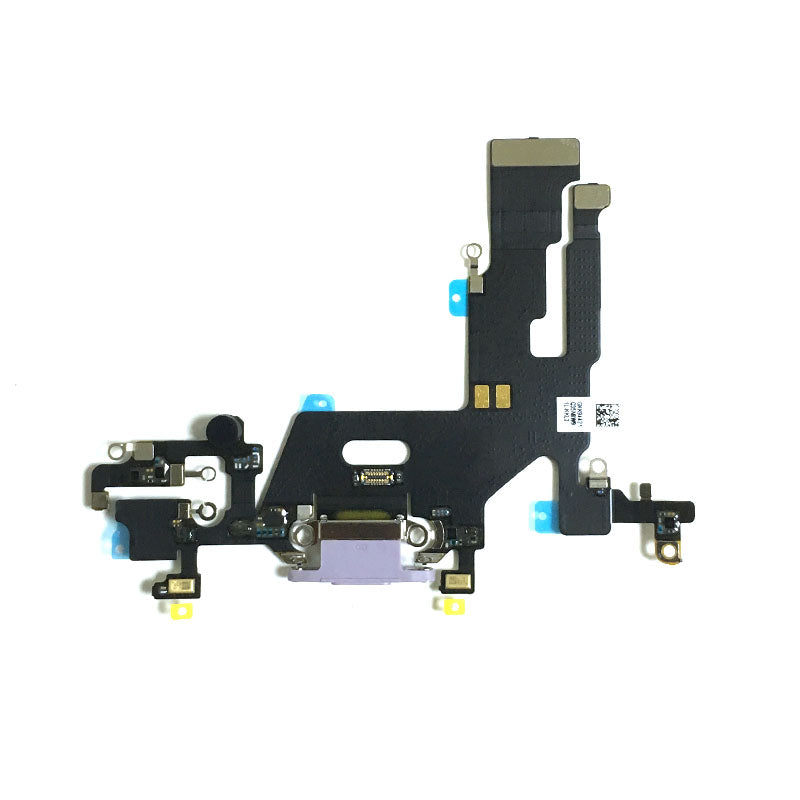 Charging Port For iPhone 11 Purple Flex Charging Port FoneFunShop