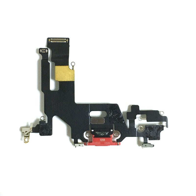 Charging Port For iPhone 11 Red Flex Charging Port FoneFunShop