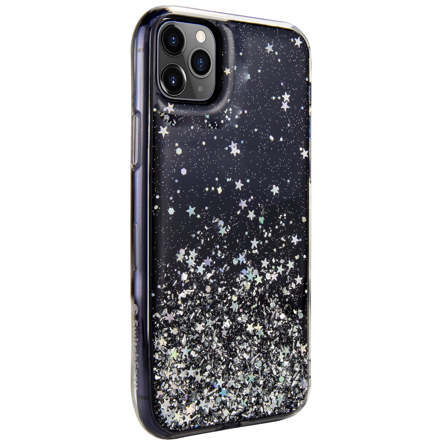 Case For iPhone 11 Pro Max Switcheasy Black Starfield Quicksand Style Case Cover FoneFunShop