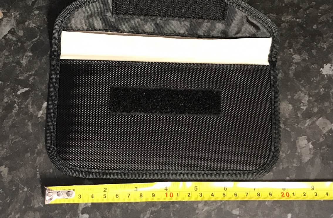 Faraday Bag For iPhone Samsung Keys GSM WiFi Signal Blocker Larger Version Faraday FoneFunShop