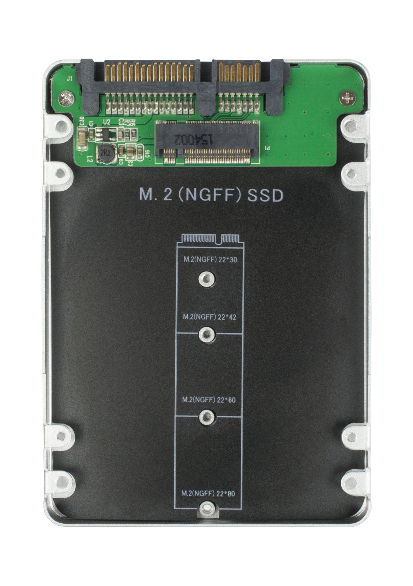 WiebeTech SATA Adapter For M.2 SATA SSDs; open top For easy access Wiebe Cru FoneFunShop