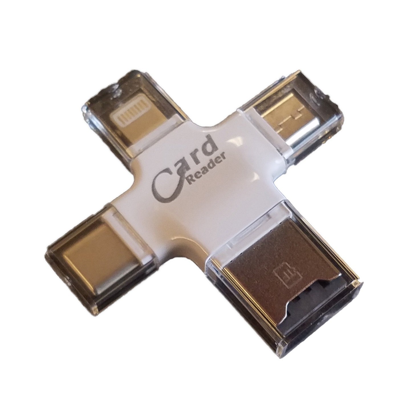 MicroSD Card Reader For iPhone Type C and Micro USB OTG FoneFunShop