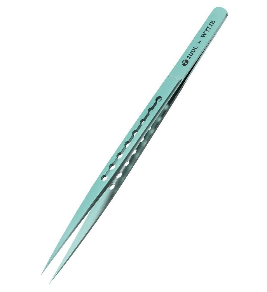 2UUL Ti11 Straight Tweezers Titanium Alloy Ultralight For Phone Board Repair 2uul FoneFunShop