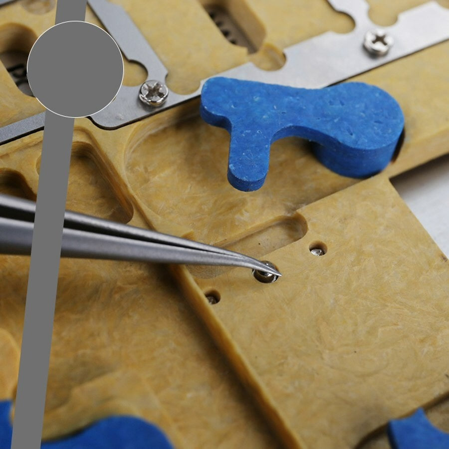 Fingerprint Repair PCB Holder Mechanic MR9 Logicboard For iPhone XR 8 8P FoneFunShop