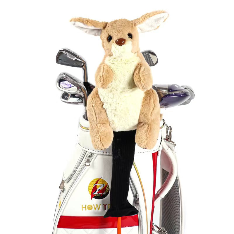 Fluffy kangaroo big Golf Club Wood Head Cover For #1 Driver Golf Accessorise FoneFunShop