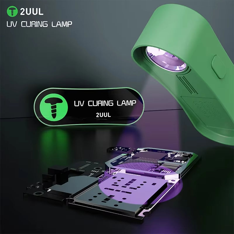 2UUL SC08 UV Curing Lamp For Solder Mask and UV Glue Adhesive Curing 2uul FoneFunShop