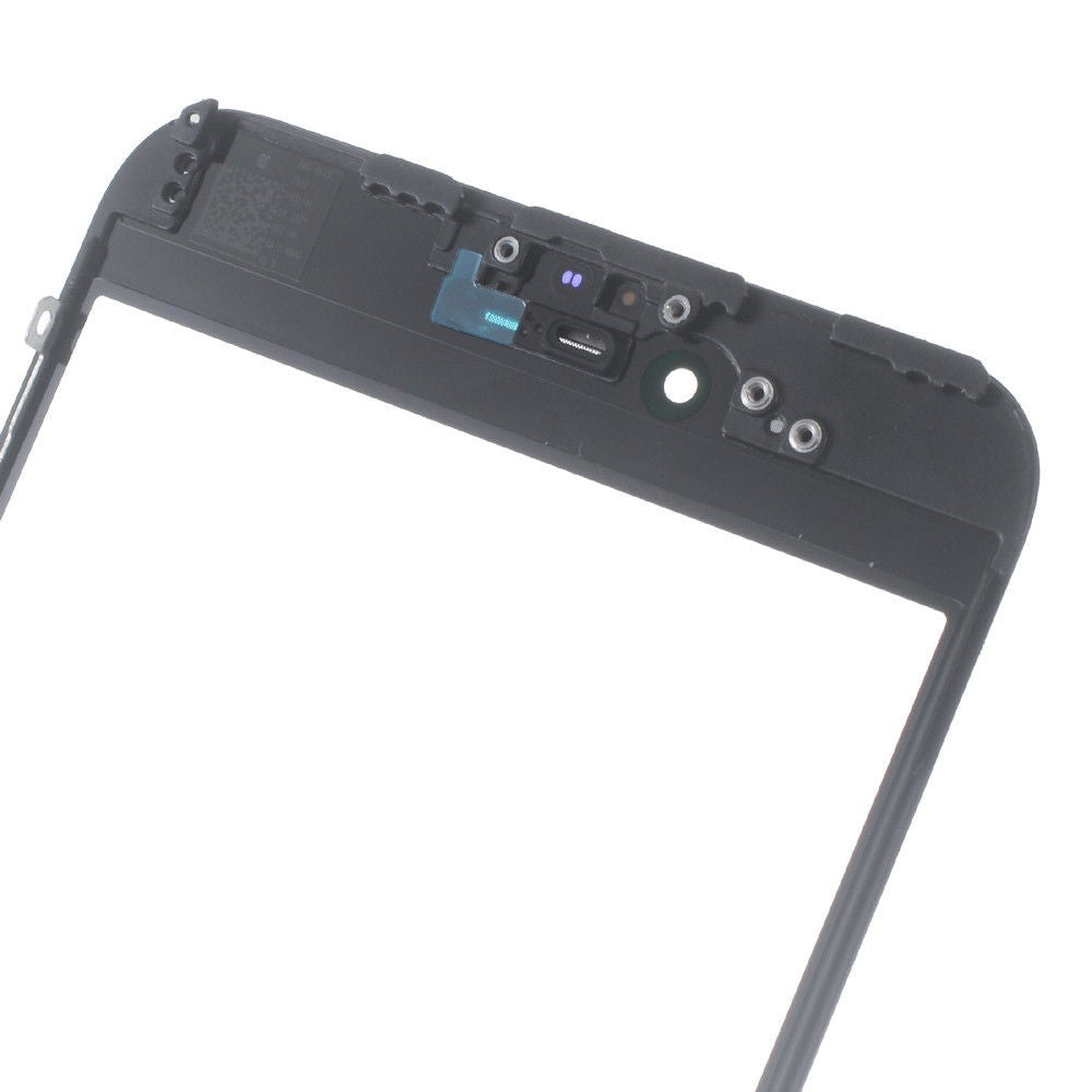 Glass Lens For iPhone 6s Plus on Frame with OCA Layer Cold Press Black 3 in 1 Lens FoneFunShop