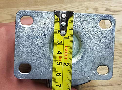 4 Inch Wheel 100mm x 32mm Heavy Duty Swivel Castor For Trolley Dolly Caster Wheel FoneFunShop