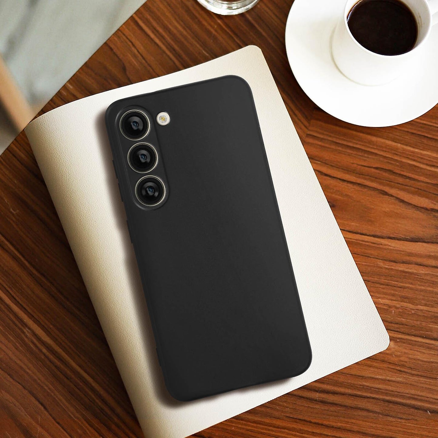 Case For Samsung S23 Ultra Premium Shield Gel Black Case Cover FoneFunShop