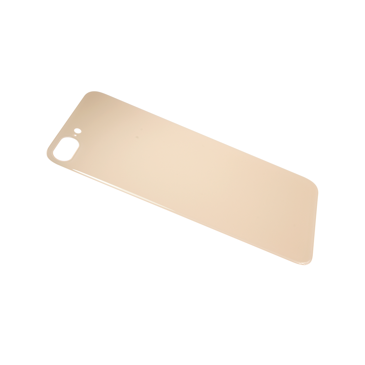 Glass Back For iPhone 8 Plus Plain in Rose Gold Glass Back FoneFunShop