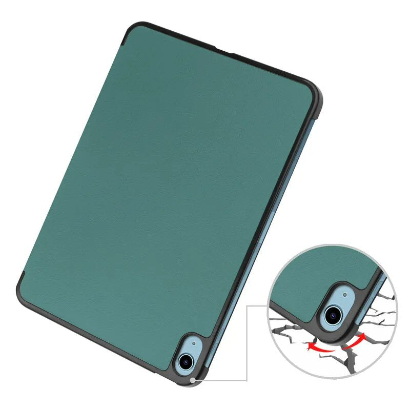 Case For iPad 10th Gen (A2757) and 11th Gen (A2893) Black Case Cover FoneFunShop