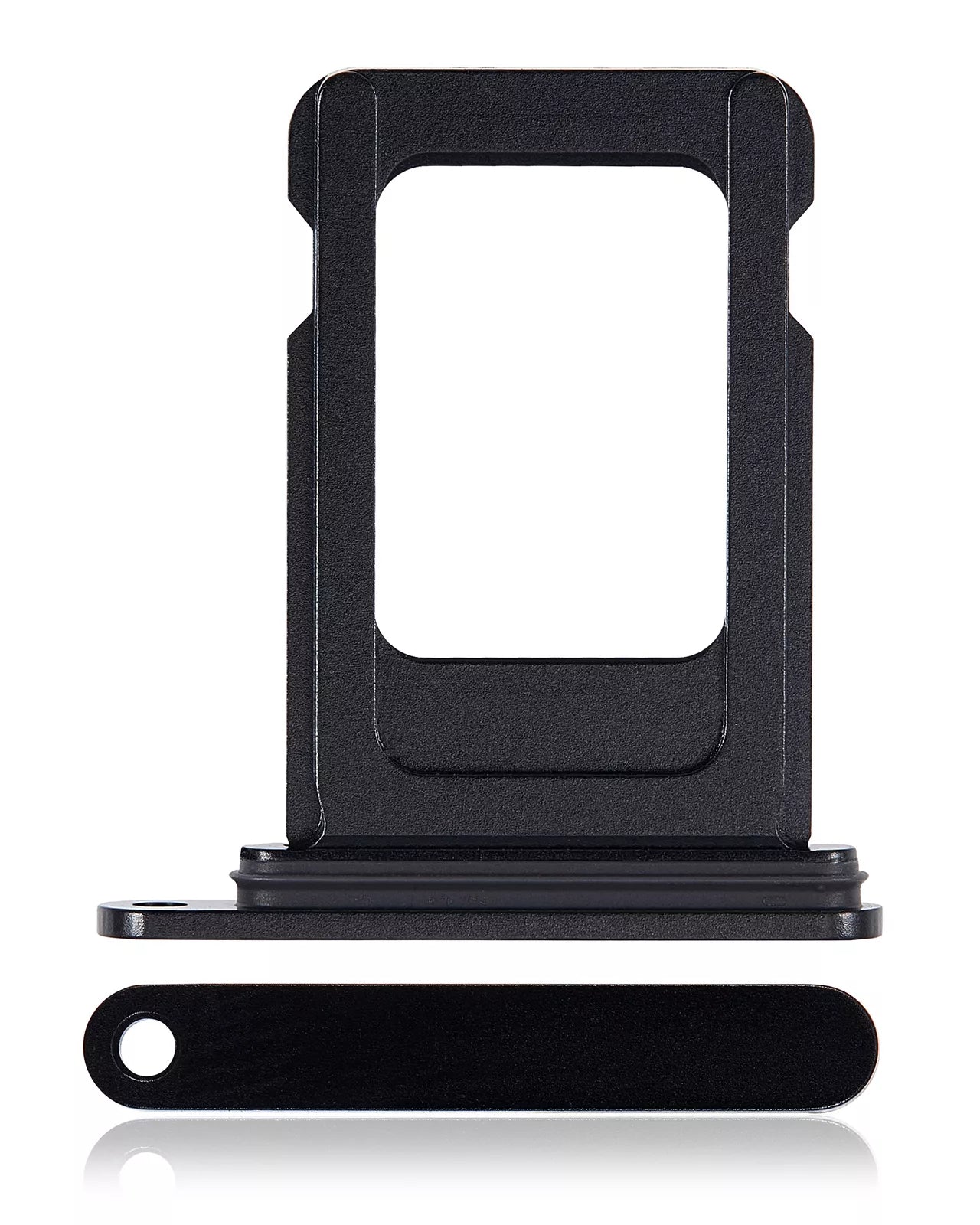 Sim Tray For iPhone 15 Pro Max In Black Titanium Sim Tray FoneFunShop