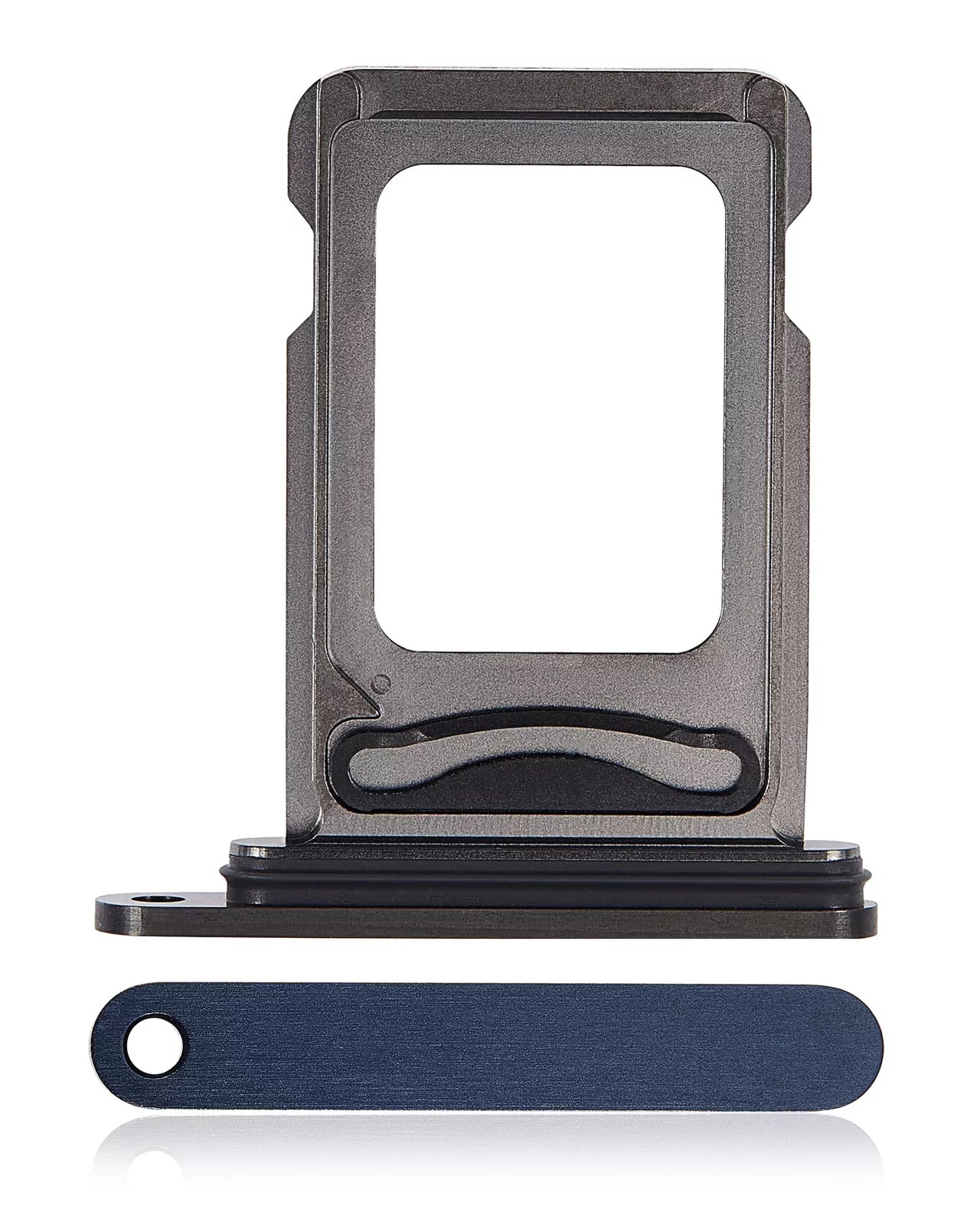 Sim Tray For iPhone 15 Pro In Blue Titanium Sim Tray FoneFunShop