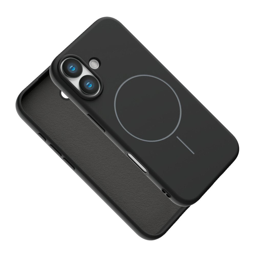 Magnetic Case for iPhone 17 - Compatible with MagSafe - Shockproof Black Case Cover FoneFunShop