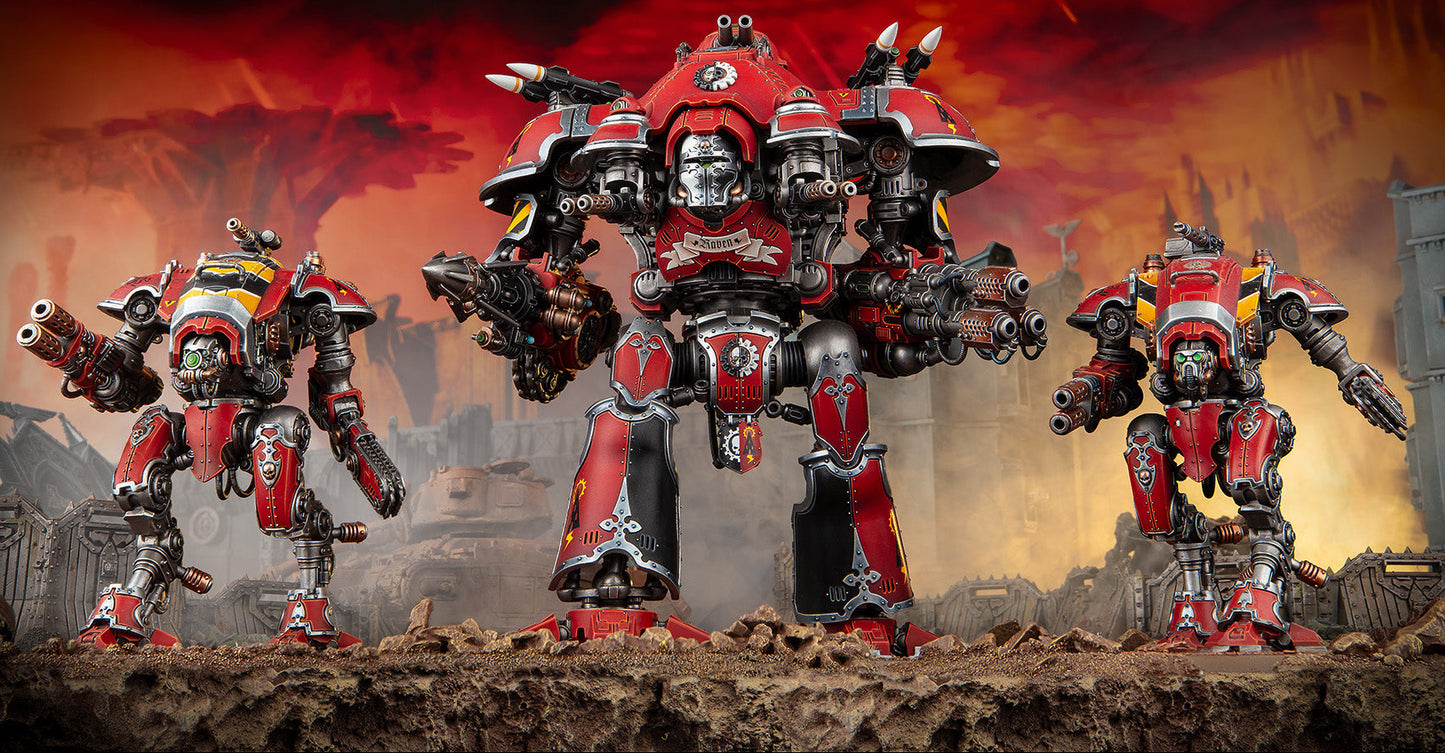 Warhammer 40,000: Eye Of Terror Battalion: Imperial Knights (54-04) Figure Games Workshop