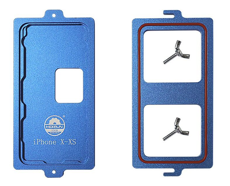 Aluminium Mold For iPhone X Xs HDZUY Screw Compression For Screen Recycling Screen FoneFunShop