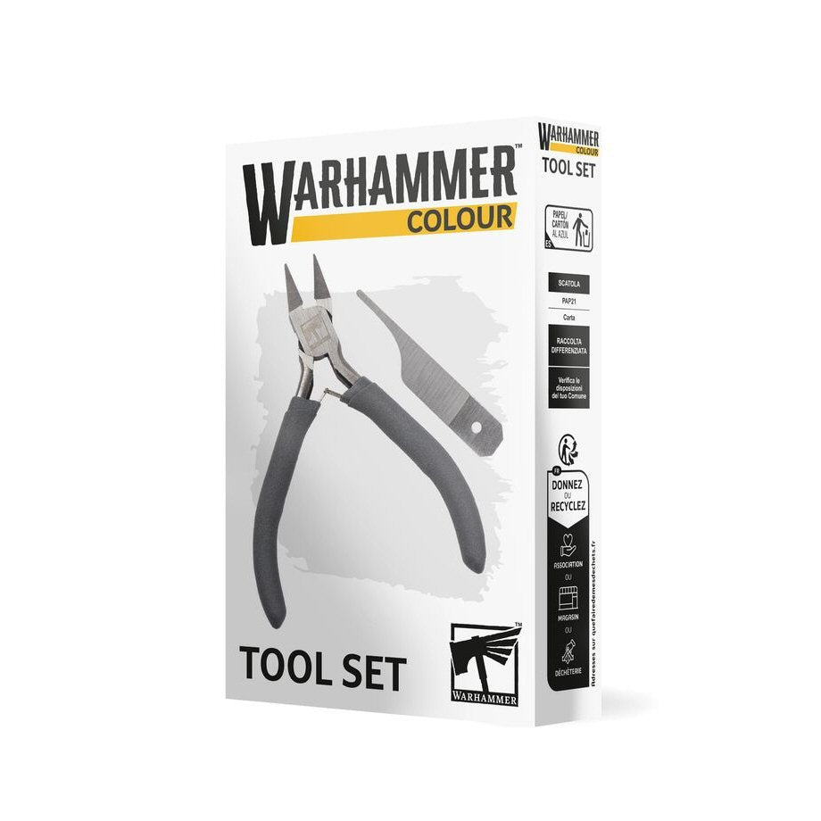 Warhammer - Colour Tool Set (Starter Clippers and Starter Mouldline Scraper) (66-36) Warhammer 40,000 FoneFunShop