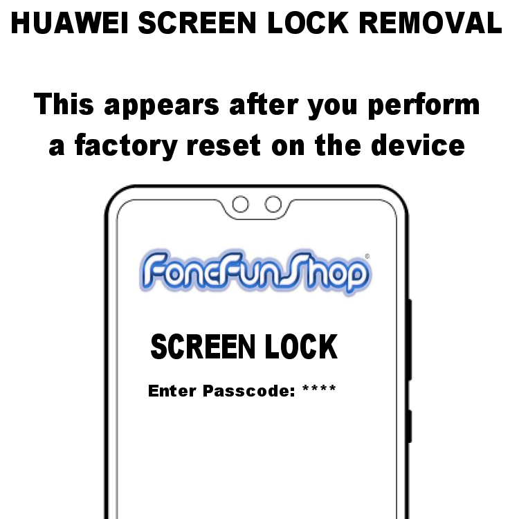Huawei Screen Lock Removal Service Screen FoneFunShop