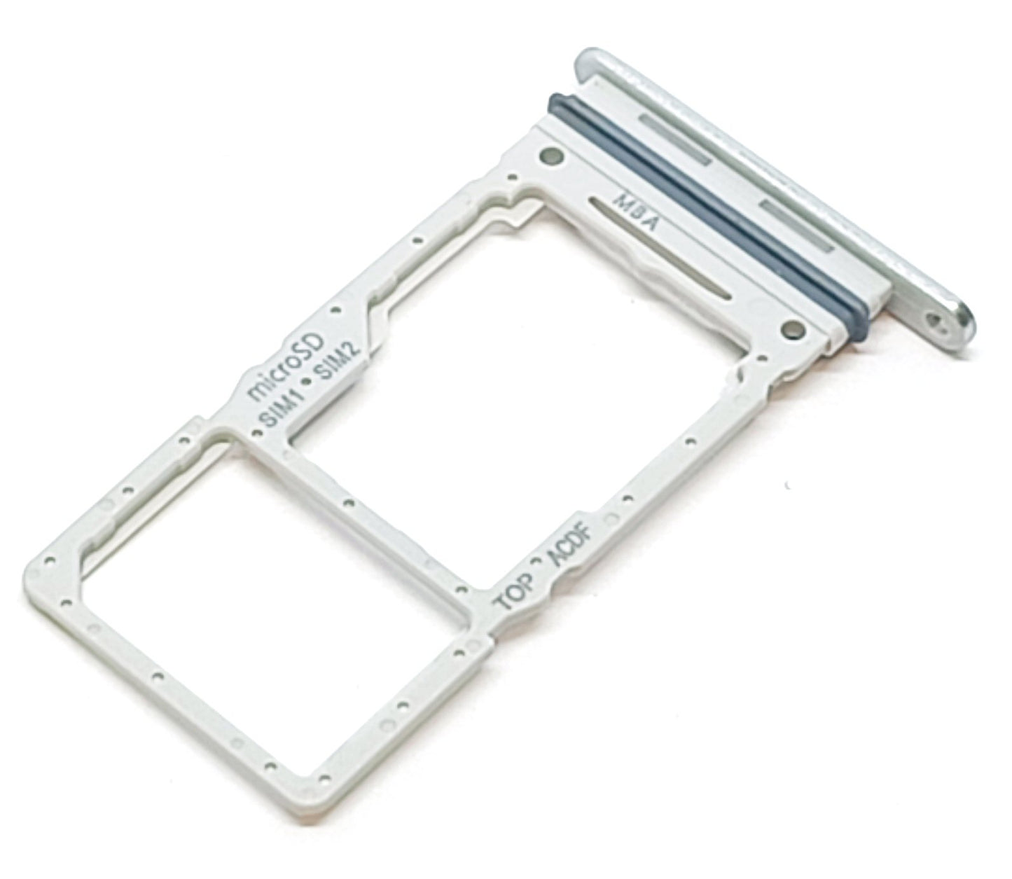 Sim Tray For Samsung A34 in Silver Sim Tray FoneFunShop