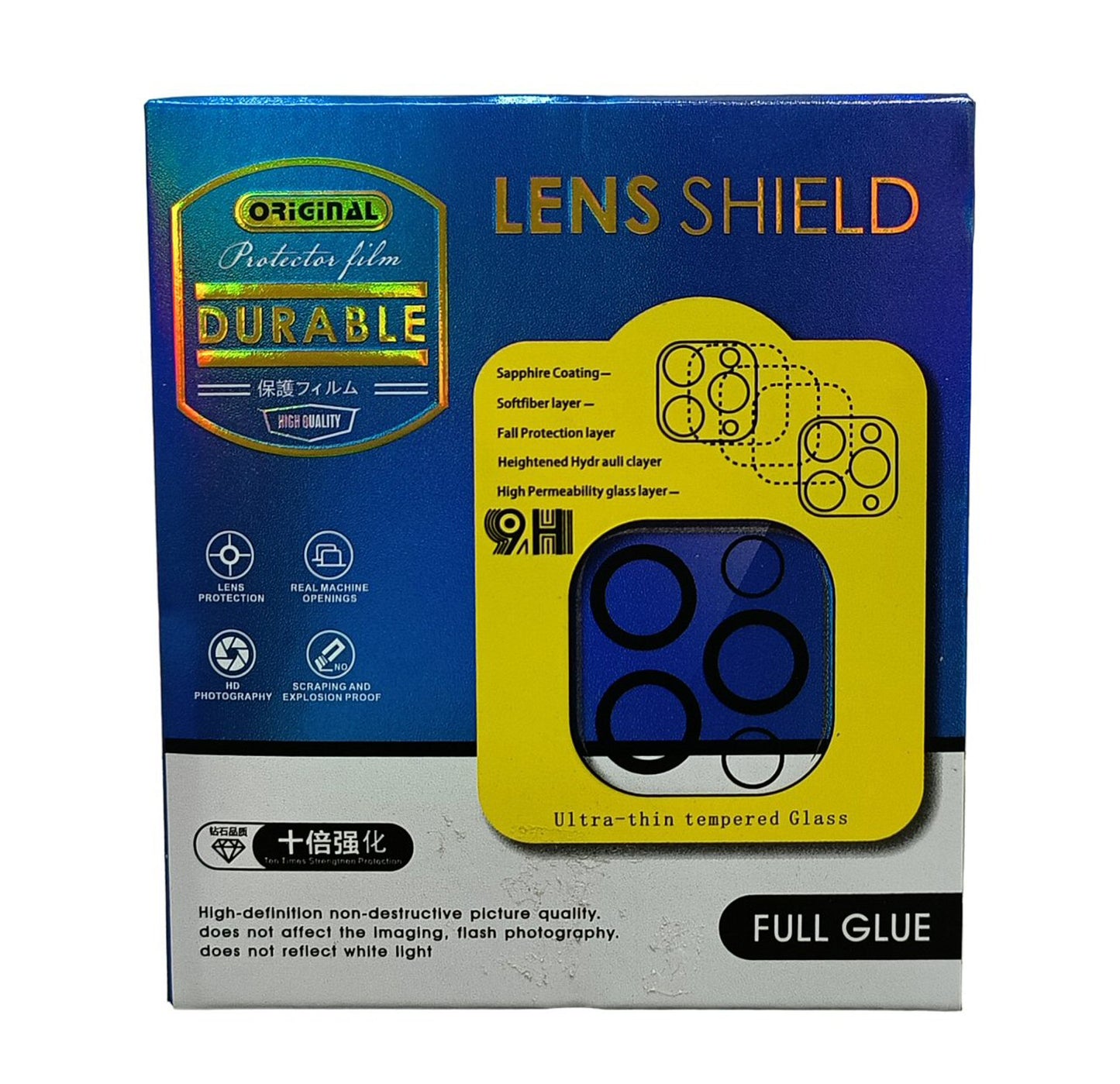 Glass Camera Lens Protector For iPhone 15 Pro Max Full Cover Camera FoneFunShop