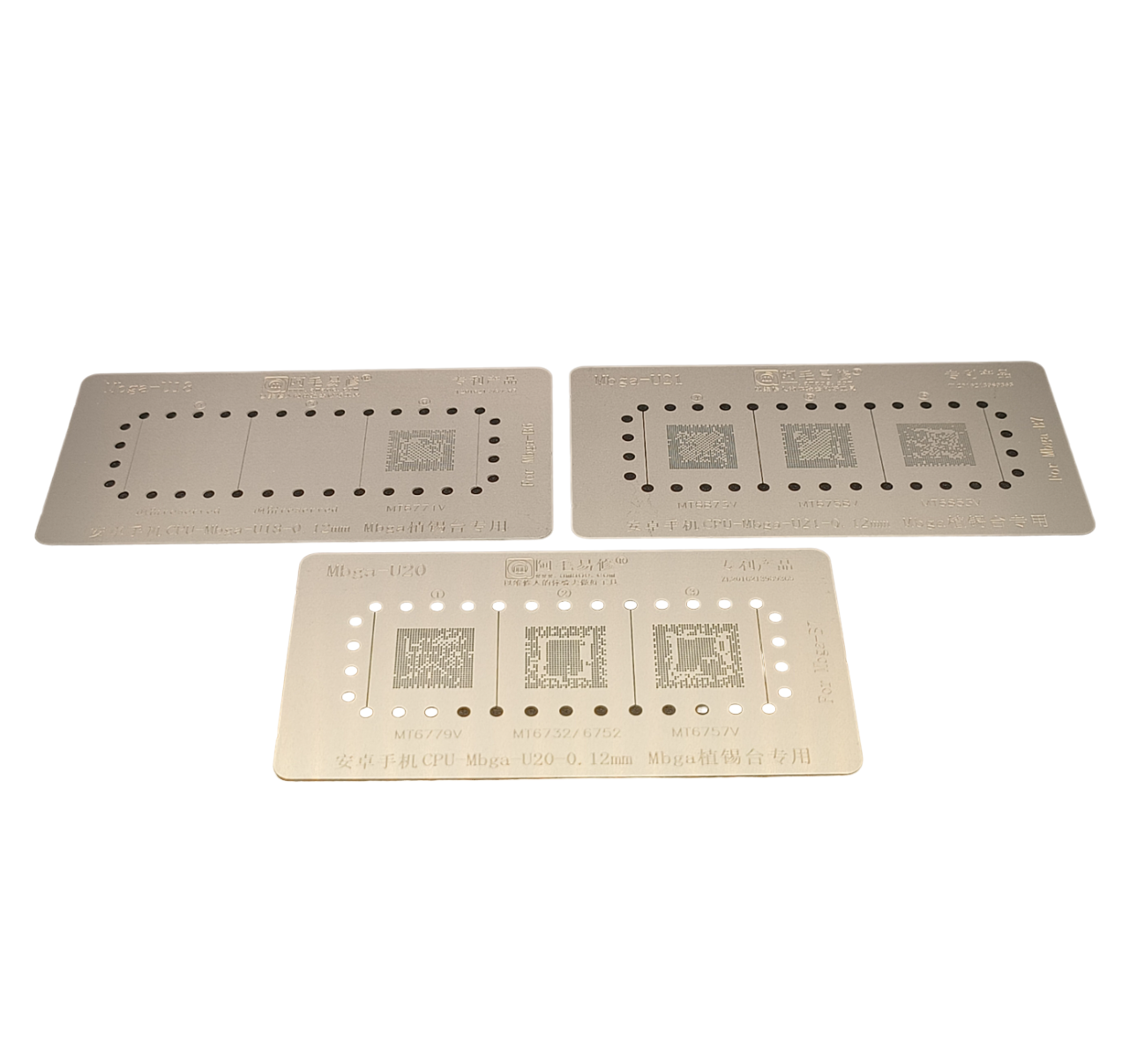 Stencil Set MTK CPU MBGA 10 In 1 Stencil FoneFunShop