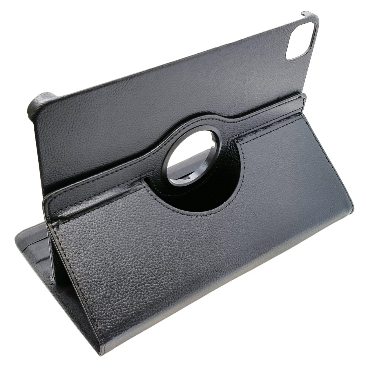 Flip Case For iPad Pro 11 Black PU Leather With Stand Case Cover FoneFunShop