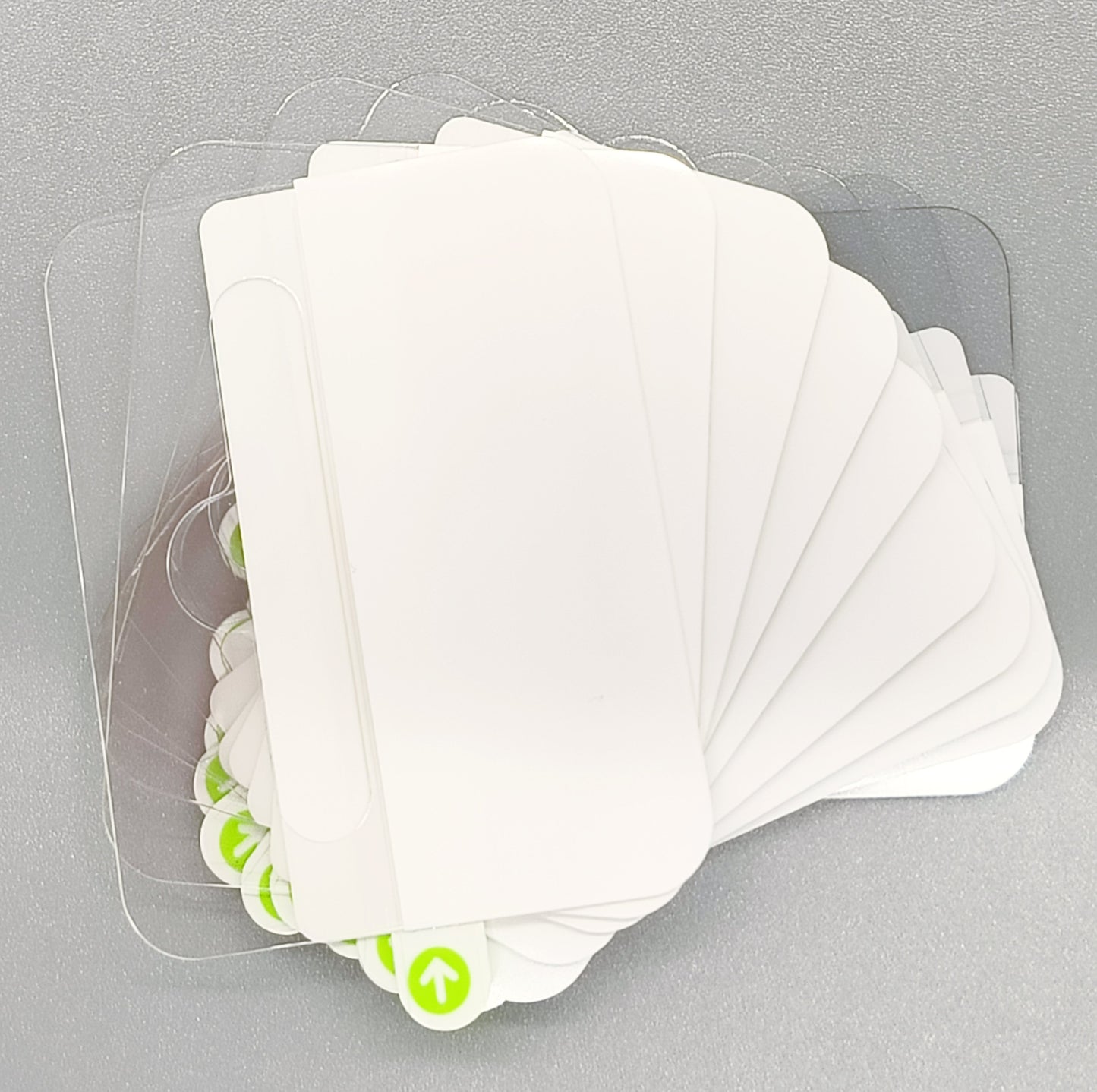 Adhesive Fold-up TPU Hang Tabs with Hook Slot Hole Pack Of 10 Adhesive FoneFunShop