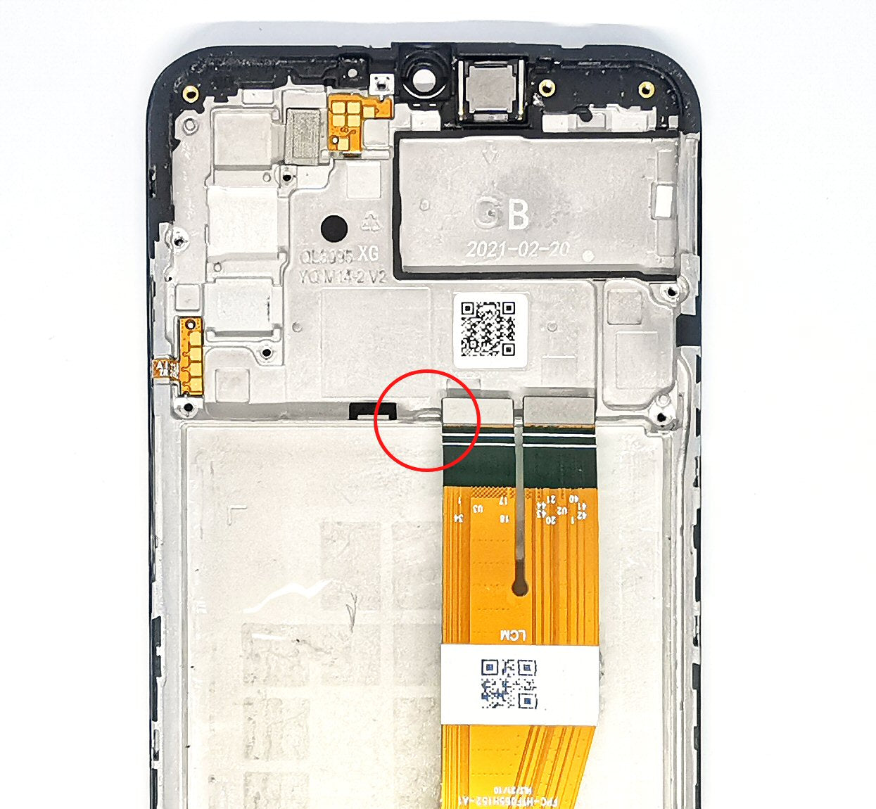 Lcd Screen For Samsung A02s 5G A025F in Black None UK Europe Version Screen FoneFunShop