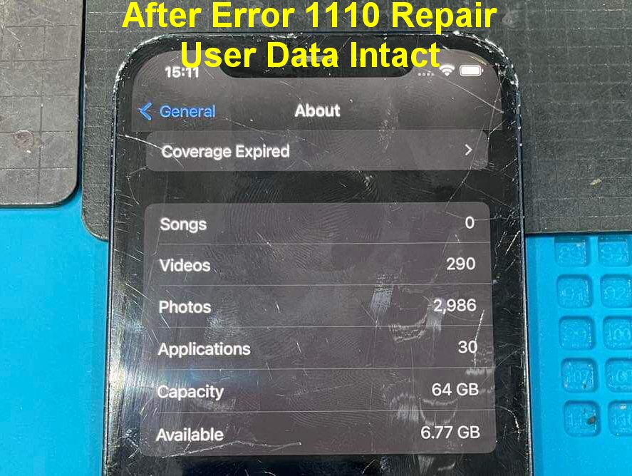 Error 1110 Fix Repair Service For iPhone FoneFunShop