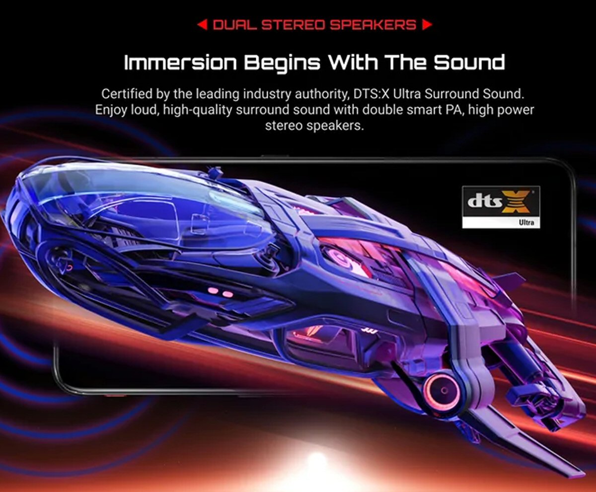 Nubia REDMAGIC 7 165Hz Gaming Phone 18GB RAM+256GB ROM Supernova Nubia ZTE Phone FoneFunShop