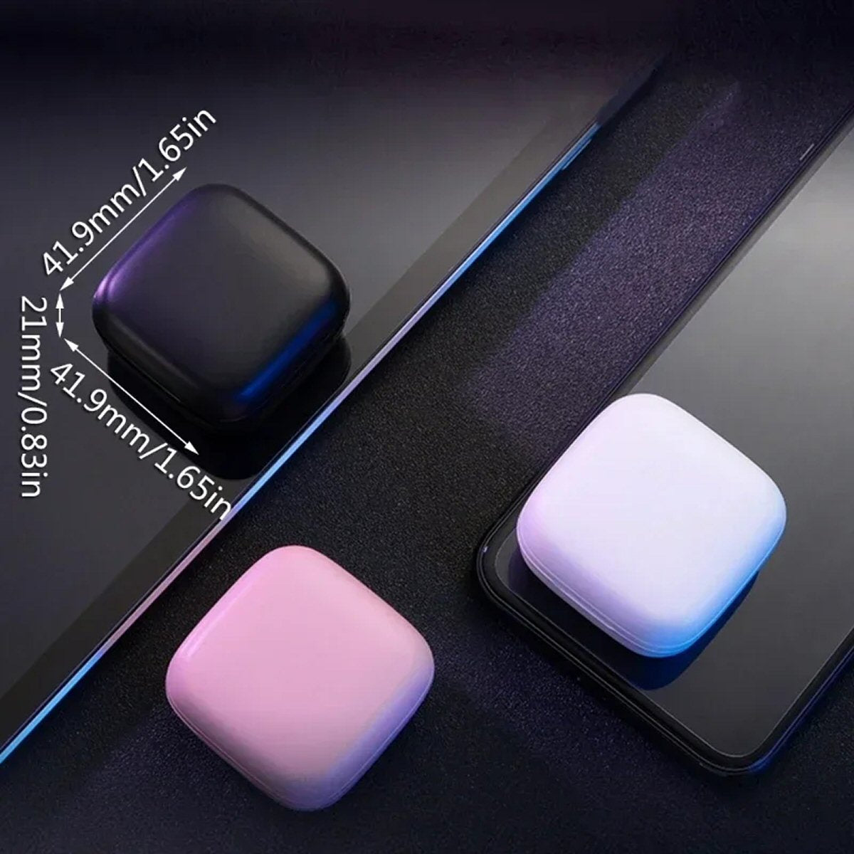 Tiktok Remote Control Ring Finger Scroller Remote E-book Bluetooth Scrolling Black FoneFunShop