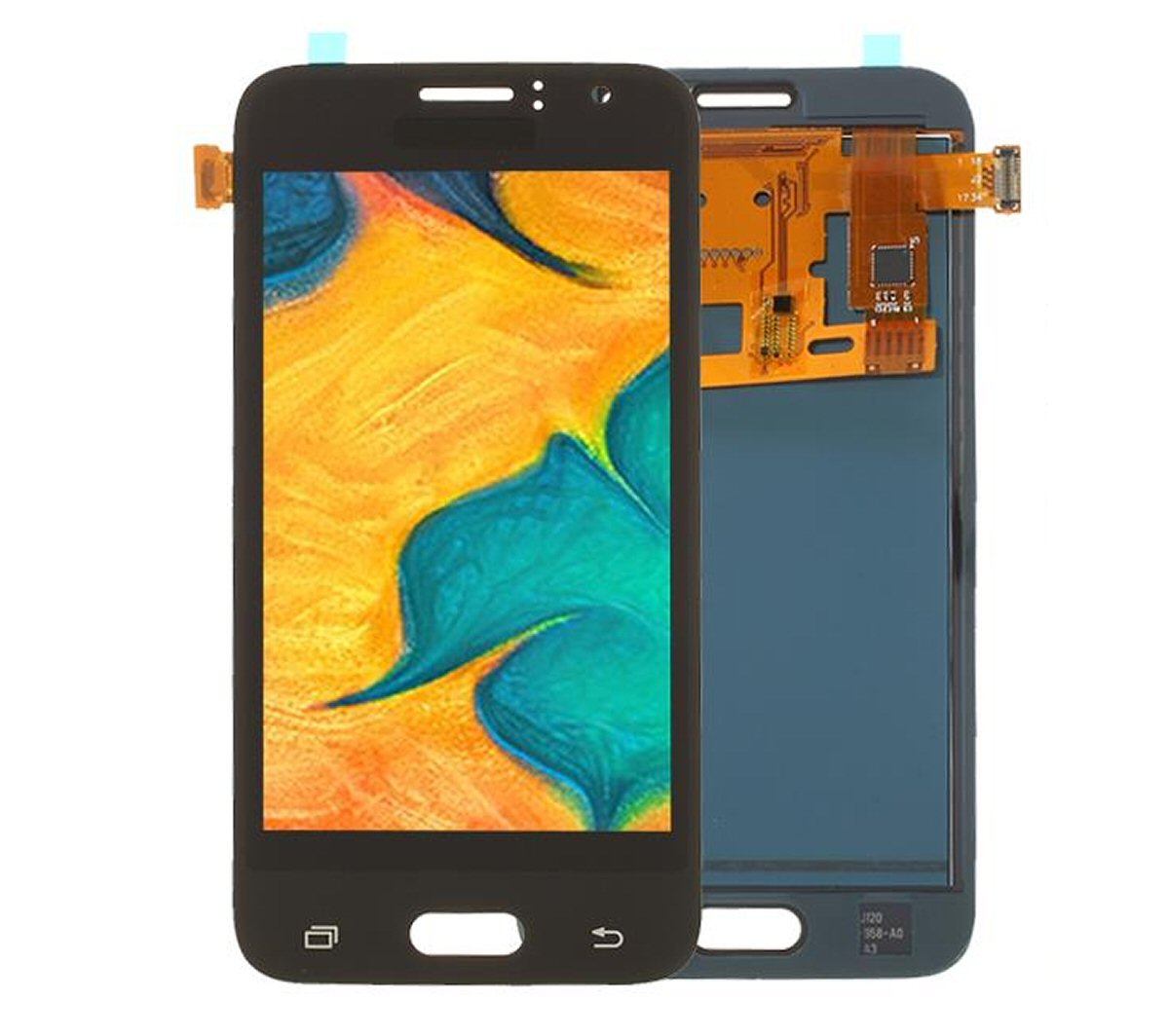 Lcd Screen For Samsung J1 2016 J120F in Black GH97 18224A Screen FoneFunShop