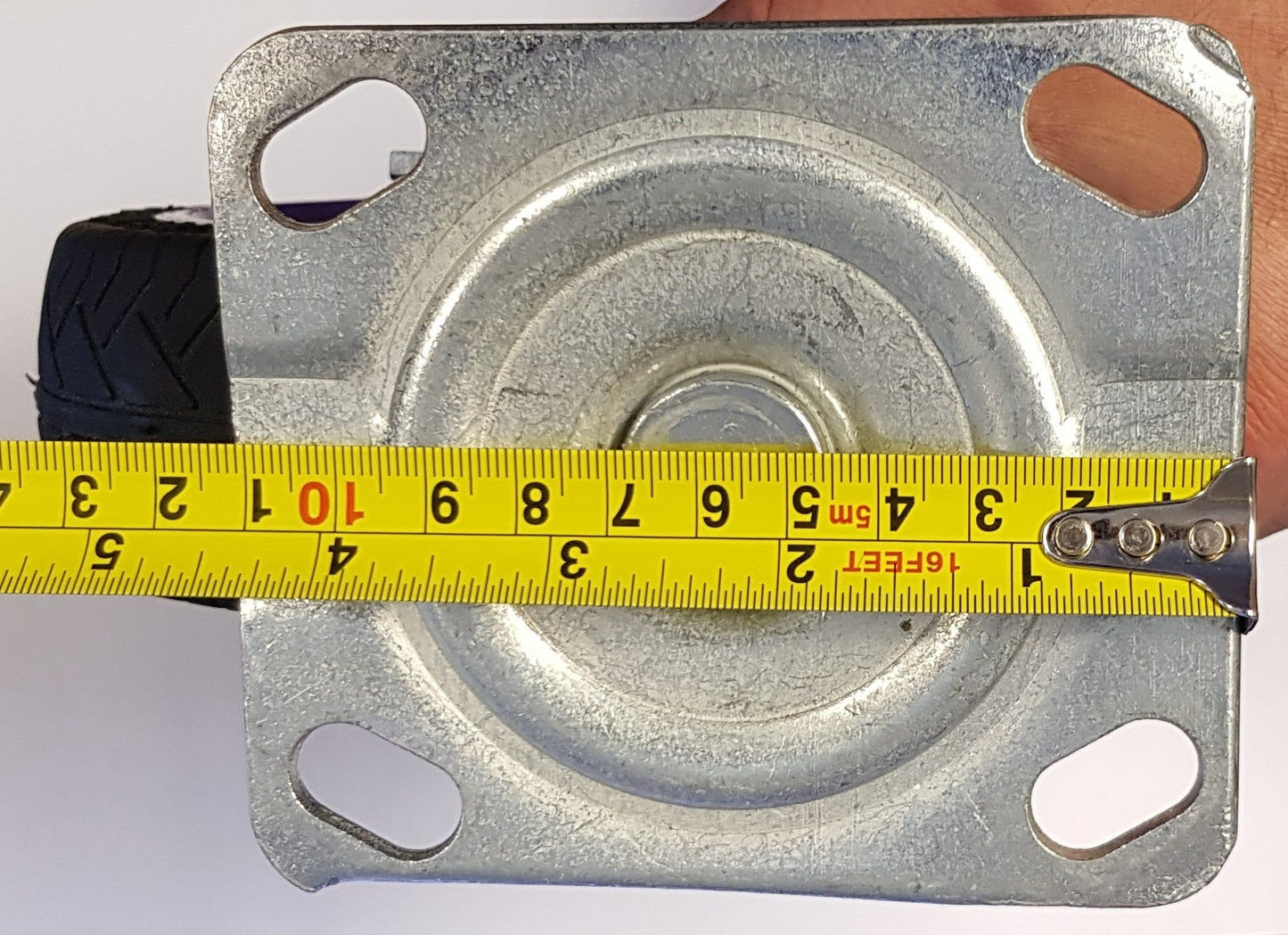 6 Inch 150mm Heavy Duty Rubber Swivel Castor Wheel For Trolley Dolly Caster Wheel FoneFunShop