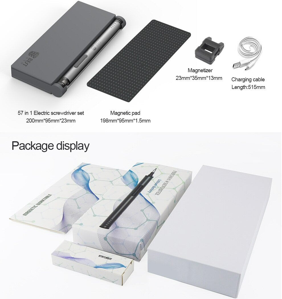 Rechargeable Electric Screwdriver Lithium Precision 57 In 1 Best BST 9911 Screwdriver FoneFunShop