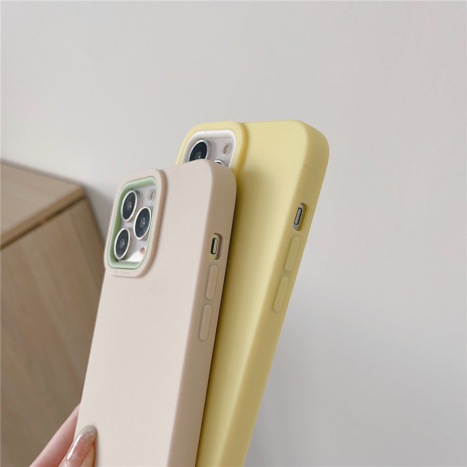 Case For iPhone 12 Pro Max 3 in 1 Designer in Yellow White Case Cover FoneFunShop