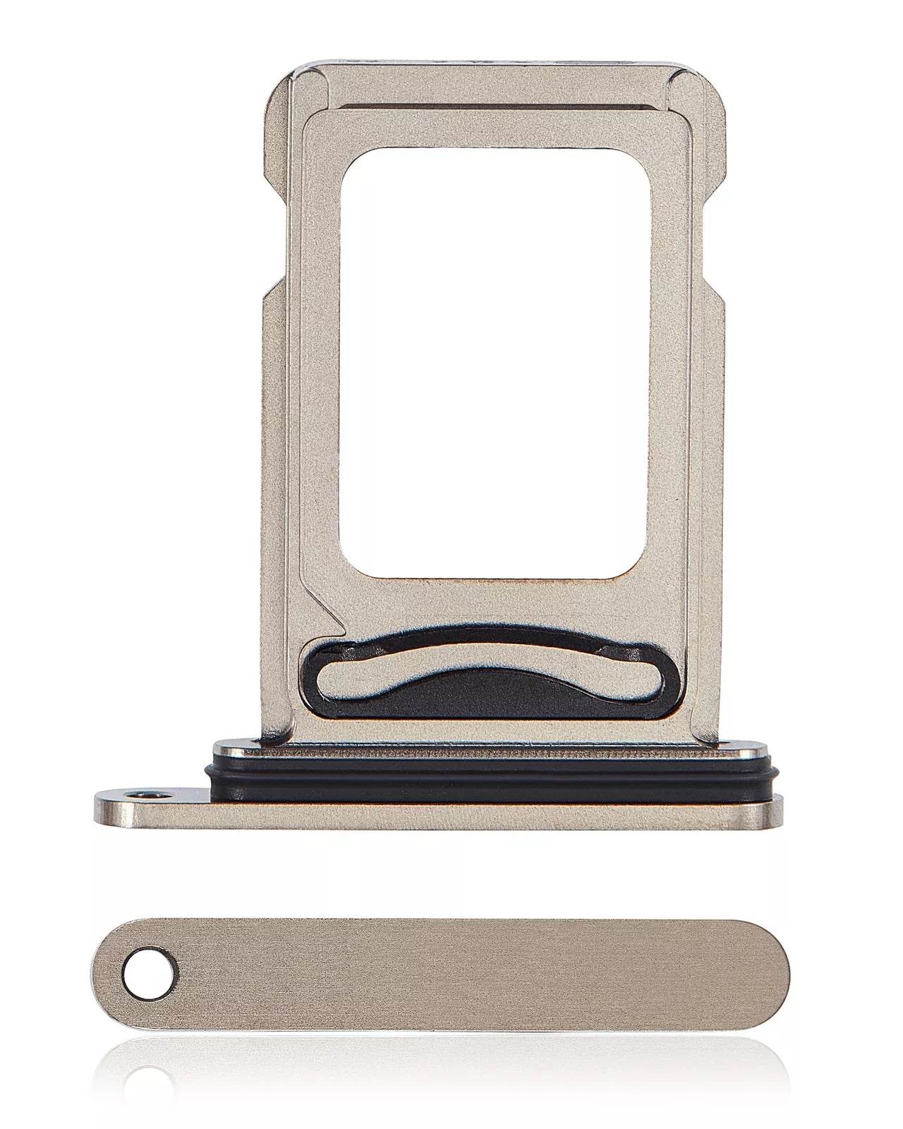 Sim Tray For iPhone 15 Pro In Natural Titanium Sim Tray FoneFunShop