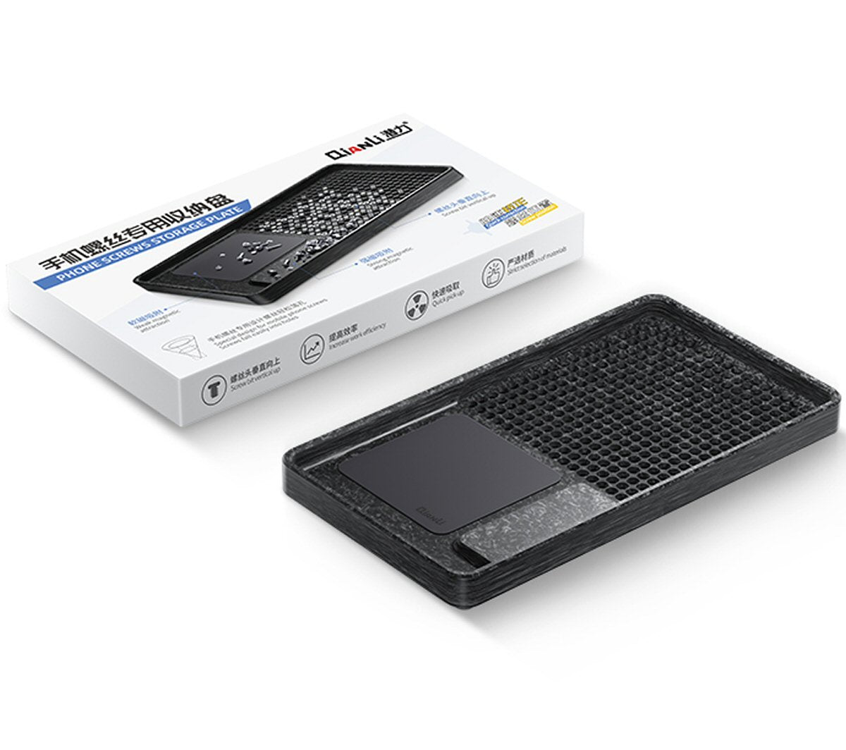 Magnetic Storage Qianli Vertical Tray For Mobile Phone Screws Easy Selection Qianli FoneFunShop