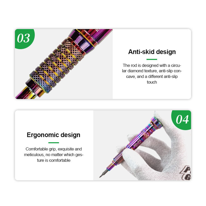 Torque Screwdriver Relife RL723 High Precision Interchangeable For Phone Repair Screwdriver FoneFunShop