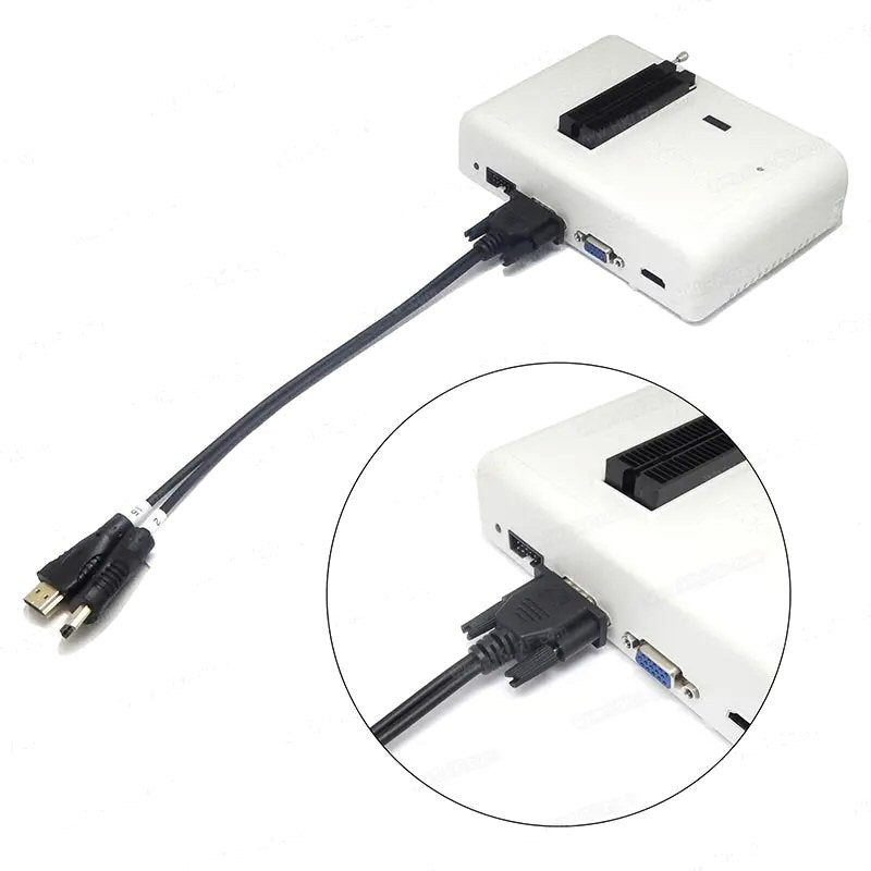 RT809H EMMC NAND FLASH Programmer With 51 Adapters Plus BGA63 and BGA64 Sockets Adapter FoneFunShop