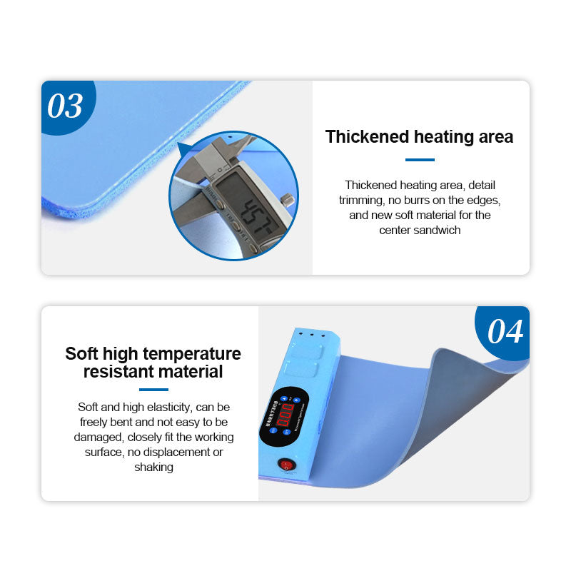 Sunshine S918E Heat Mat Screen and Back Separator For Phone Tablet Repair Sunshine FoneFunShop