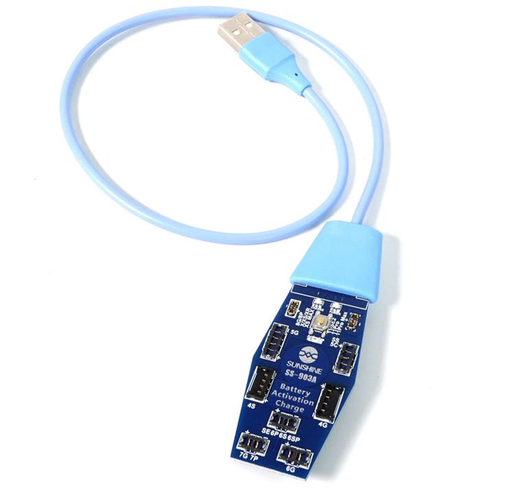 Sunshine SS903A USB Battery Activating Charging Board For iPhone 4 11 Pro Max Battery FoneFunShop