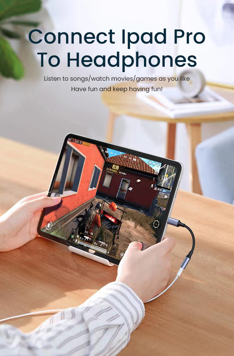 Type C to Headphone Jack Audio Adapter Adapter FoneFunShop