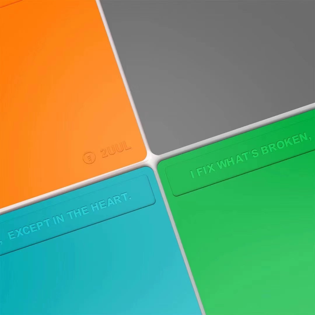 2UUL Heat Resistant Mat Silicone in Orange 2uul FoneFunShop