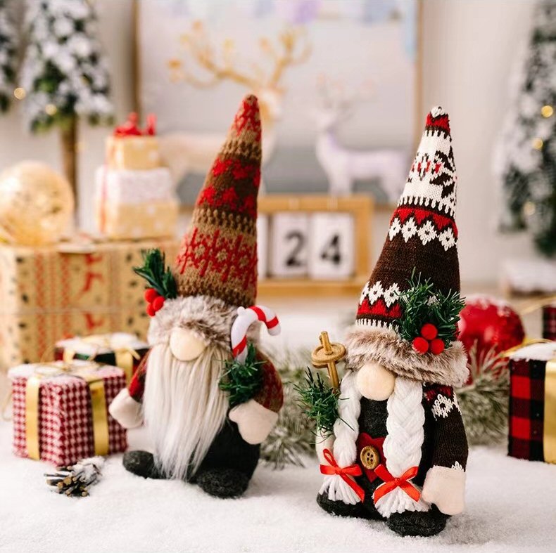 Festive Christmas Cardy Duo Gonk Family Christmas FoneFunShop