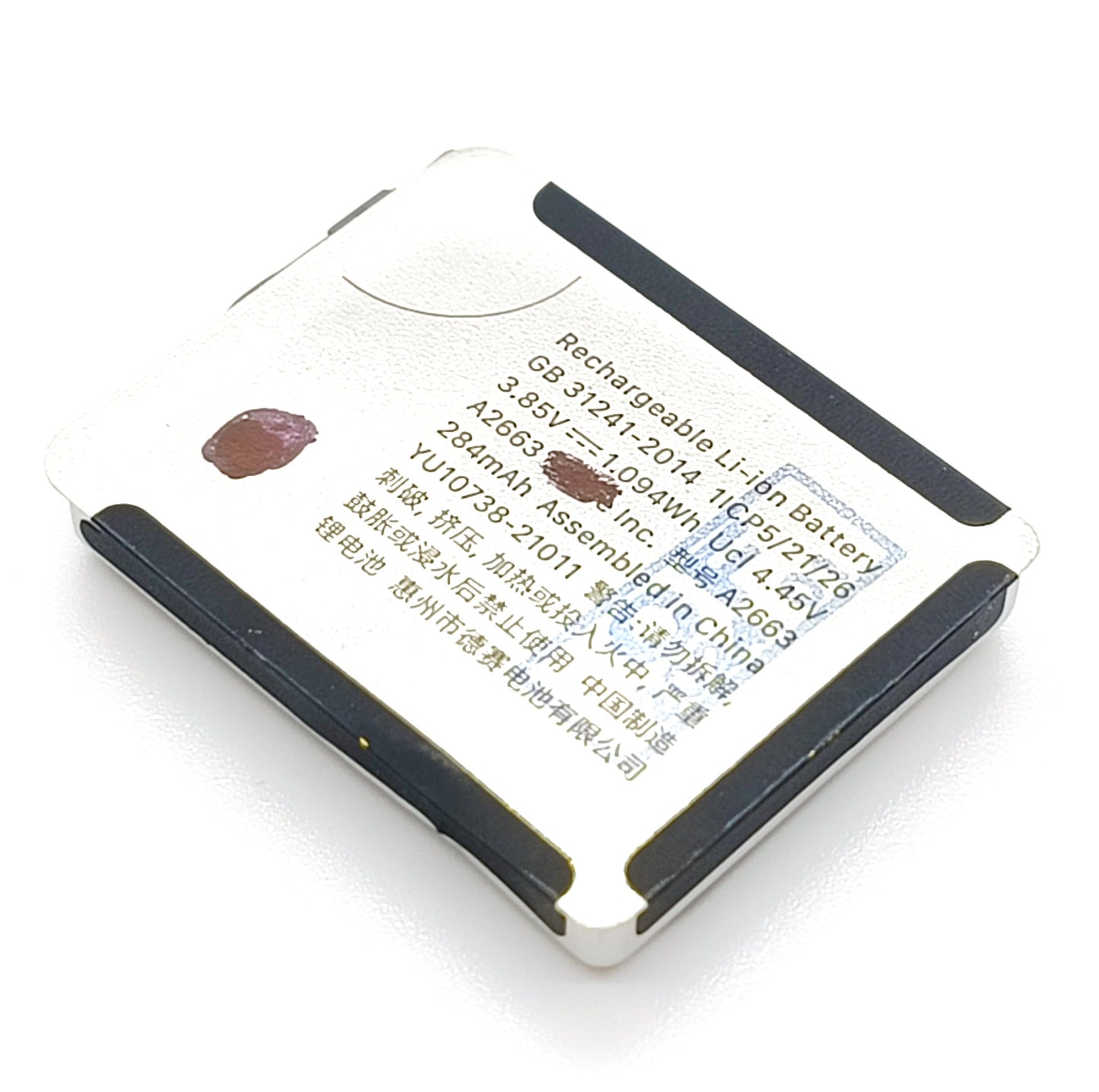 Battery For Apple Watch Series 7 41mm Replacement Part Battery FoneFunShop