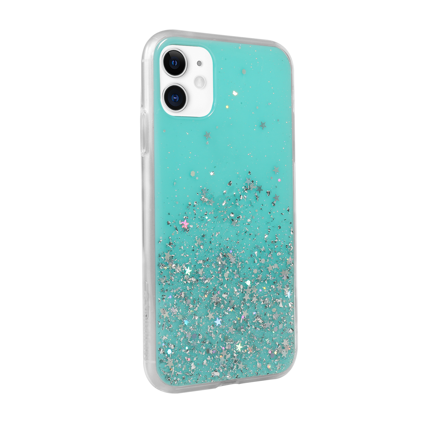 Case For iPhone 11 Switcheasy Blue Starfield Quicksand Style Case Cover FoneFunShop