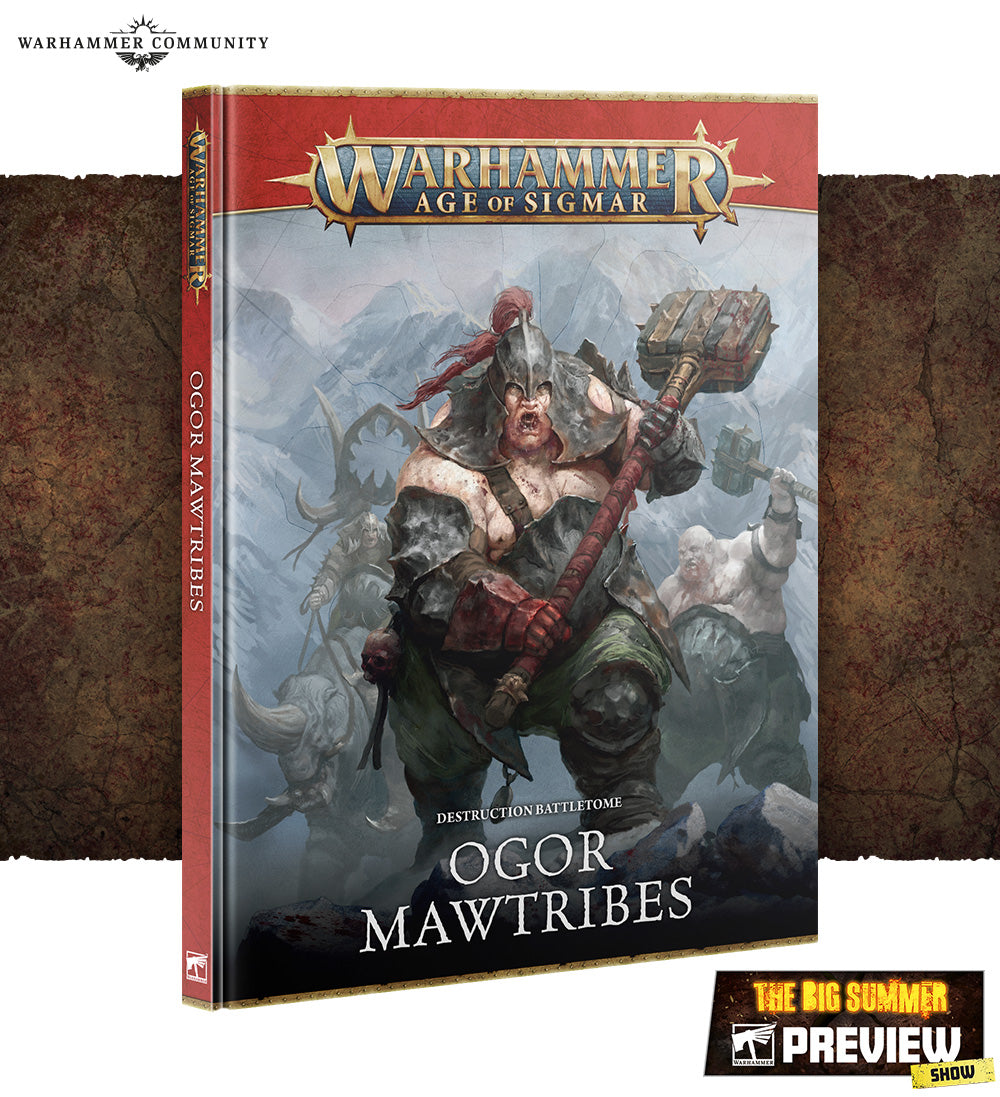 Battletome: Ogor Mawtribes - unique cover from Army Set